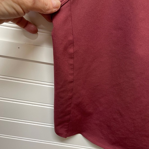 Athleta Cropped Racerback Flowy Tank With Mesh Insets - Picture 5 of 9